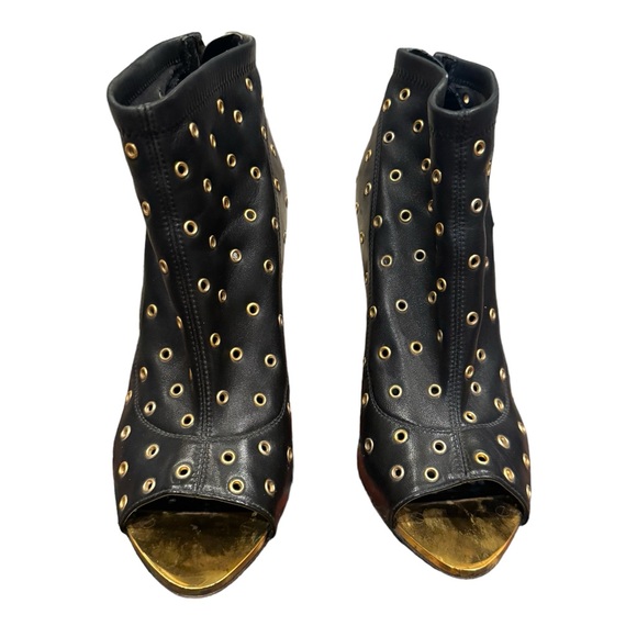 Tom Ford open toe grommet bootie - Picture 4 of 7